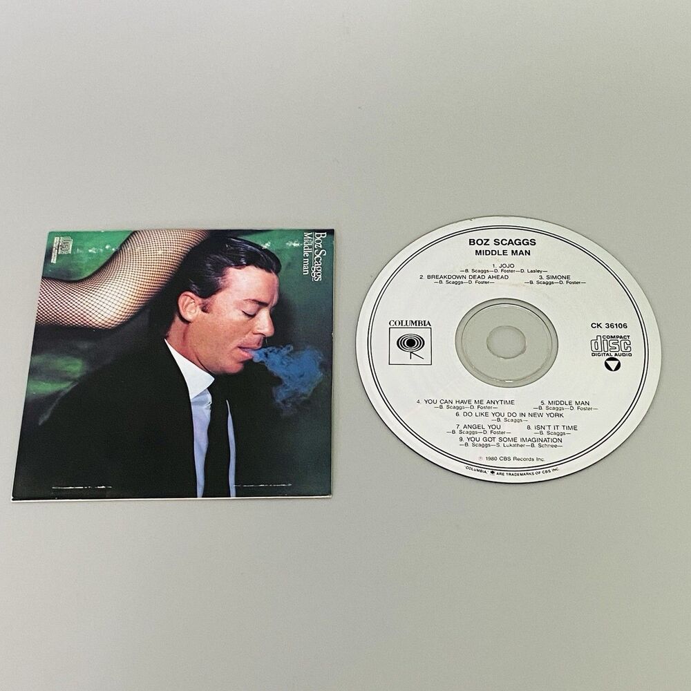 Boz Scaggs Middle Man CD Columbia CK 36106 Jojo Classic Rock Album